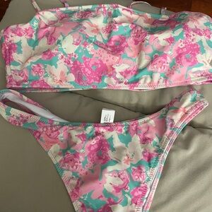 Bathing Suit Bikini with little skirt NEW size large